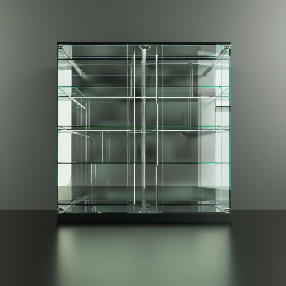 Mirrored Shelves